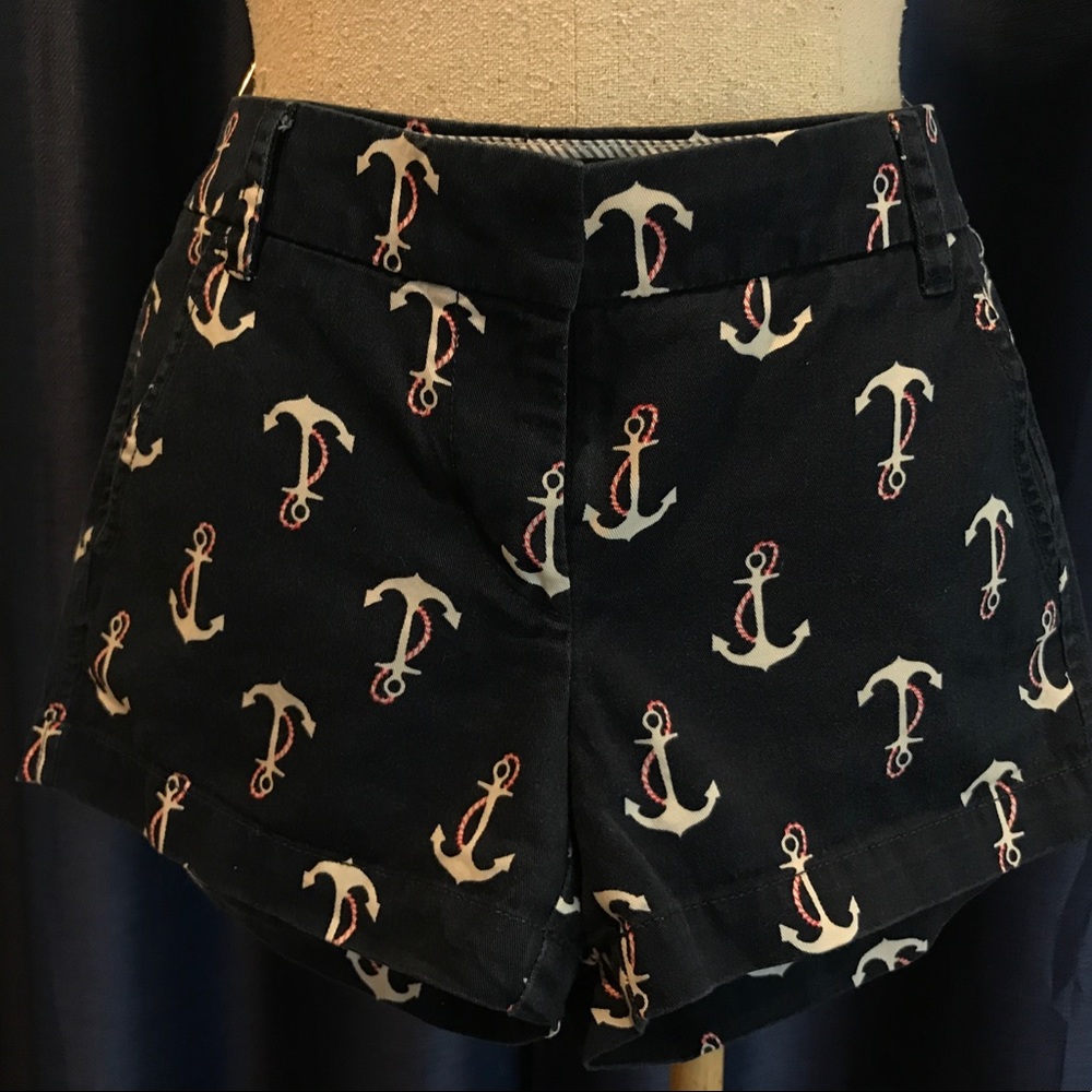 J.crew Navy blue Anchor Chinos